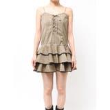 レースアップティアードミニワンピース | EMODA | 詳細画像2 