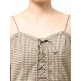 レースアップティアードミニワンピース | EMODA | 詳細画像6 