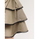 レースアップティアードミニワンピース | EMODA | 詳細画像8 