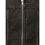 プリーツヘムレイヤードデニムワンピース | EMODA | 詳細画像27 