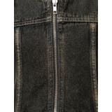 プリーツヘムレイヤードデニムワンピース | EMODA | 詳細画像28 