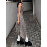 テープフリルアシンメトリーマキシワンピース | EMODA | 詳細画像10