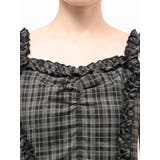 テープフリルアシンメトリーマキシワンピース | EMODA | 詳細画像16