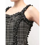 テープフリルアシンメトリーマキシワンピース | EMODA | 詳細画像17