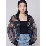 ブラック | エアリーショートシャツ | EMODA