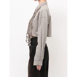 テープフリルワイドショートシャツ | EMODA | 詳細画像14 