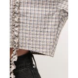 テープフリルワイドショートシャツ | EMODA | 詳細画像18 