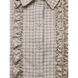 テープフリルワイドショートシャツ | EMODA | 詳細画像23 