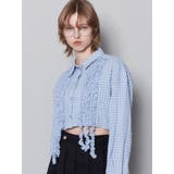 テープフリルワイドショートシャツ | EMODA | 詳細画像5 