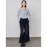 レイヤードロゴスウェットパンツ | EMODA | 詳細画像13 