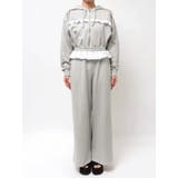 ウエストフリルスウェットパンツ | EMODA | 詳細画像21 