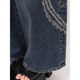 レースグラフィックルーズデニム | EMODA | 詳細画像18