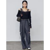 ダブルラインルーズパンツ | EMODA | 詳細画像13 