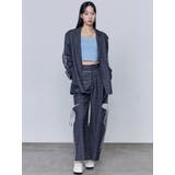 ダブルラインルーズパンツ | EMODA | 詳細画像19 