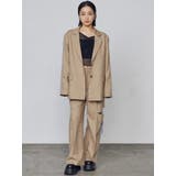 ダブルラインルーズパンツ | EMODA | 詳細画像6 