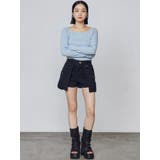 レイヤードボックススカートパンツ | EMODA | 詳細画像10 