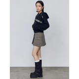 レイヤードボックススカートパンツ | EMODA | 詳細画像5 