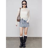 ベルトレイヤードボクシースカート | EMODA | 詳細画像20 