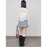 ベルトレイヤードボクシースカート | EMODA | 詳細画像22 