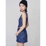 ベルトレイヤードボクシースカート | EMODA | 詳細画像9 