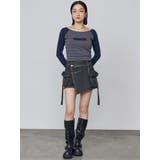 スパークルダブルチェーンベルト | EMODA | 詳細画像4 