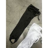 グレー | ホールリボンオープントゥソックス | EMODA