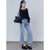 スキンラインバルキーサンダル | EMODA | 詳細画像6