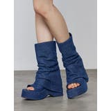 ウェッジヒールカバーサンダル | EMODA | 詳細画像16 