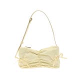 ギャザーリボンナイロンバッグ | EMODA | 詳細画像1