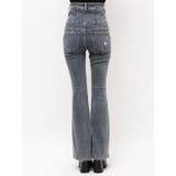 ハートダメージハイウエストフレアパギンス | EMODA | 詳細画像16