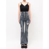 ハートダメージハイウエストフレアパギンス | EMODA | 詳細画像22