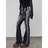 ハートダメージハイウエストフレアパギンス | EMODA | 詳細画像9