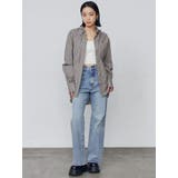 ミニマルジャストウエストフレアデニム | EMODA | 詳細画像11 