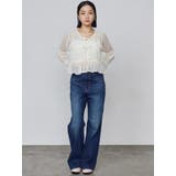 ミニマルジャストウエストフレアデニム | EMODA | 詳細画像15 