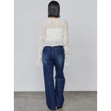 ミニマルジャストウエストフレアデニム | EMODA | 詳細画像17 