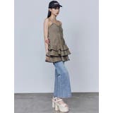 ミニマルジャストウエストフレアデニム | EMODA | 詳細画像19 