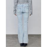 ドットラインハイウエストフレアパギンス | EMODA | 詳細画像7 