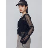 2WAYギャザーリボンニット | EMODA | 詳細画像3 