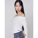 ホールリボン2WAYニット | EMODA | 詳細画像8 