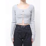 フロントレースアップフィットニット | EMODA | 詳細画像19