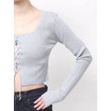 フロントレースアップフィットニット | EMODA | 詳細画像23