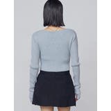 フロントレースアップフィットニット | EMODA | 詳細画像4