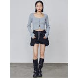 フロントレースアップフィットニット | EMODA | 詳細画像5