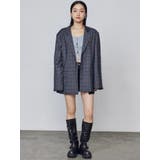 フロントレースアップフィットニット | EMODA | 詳細画像9