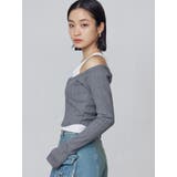 タンクレイヤードスキントップス | EMODA | 詳細画像17 