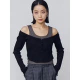 タンクレイヤードスキントップス | EMODA | 詳細画像5 