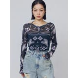 ストラップシアートップス | EMODA | 詳細画像14 