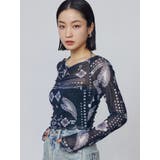 ストラップシアートップス | EMODA | 詳細画像15 