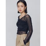 ストラップシアートップス | EMODA | 詳細画像30 