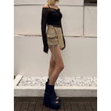 ストラップシアートップス | EMODA | 詳細画像8 